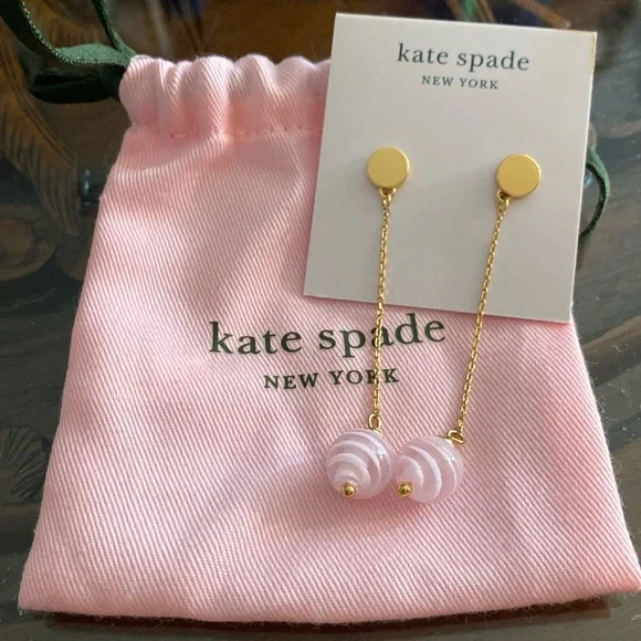 Brand New Kate Space Drop Earrings - Picture 1 of 3
